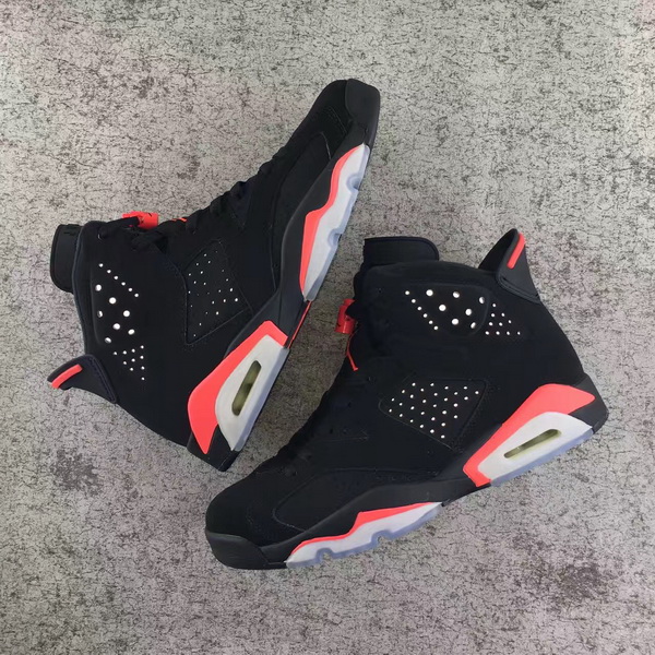 Authentic Air Jordan 6 3M Black Infrared